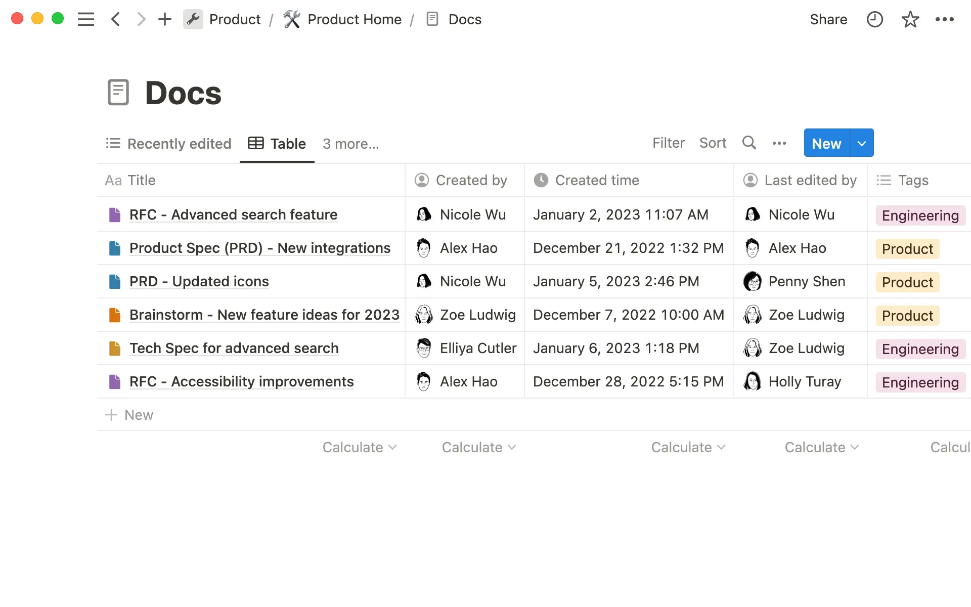 Store information and files